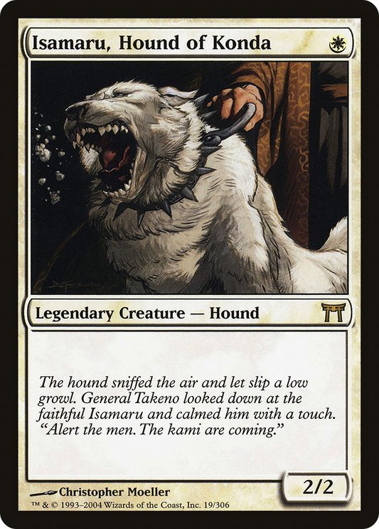 Isamaru, Hound of Konda [Champions of Kamigawa] Foil