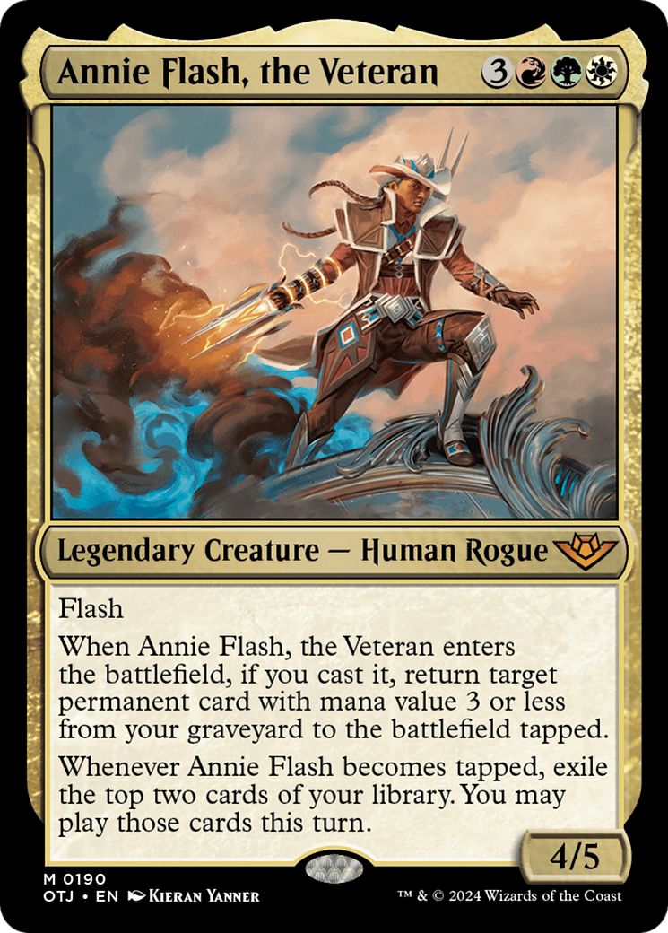 Annie Flash, the Veteran [Outlaws of Thunder Junction] | Silver Goblin