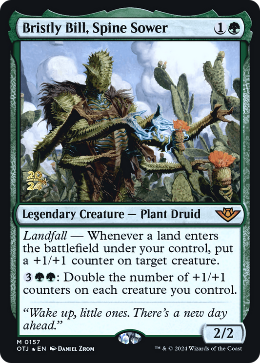 Bristly Bill, Spine Sower Foil (157S)