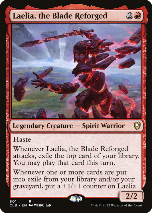 Laelia, the Blade Reforged [Commander Legends: Battle for Baldur's Gate]