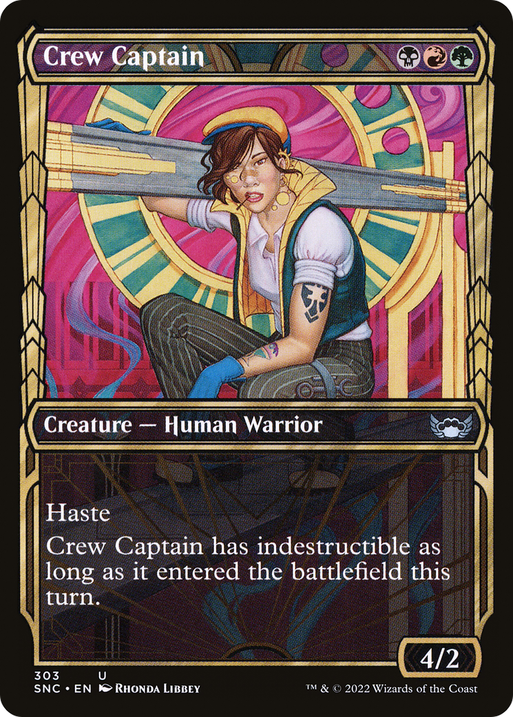Crew Captain (Showcase Golden Age) [Streets of New Capenna] Foil