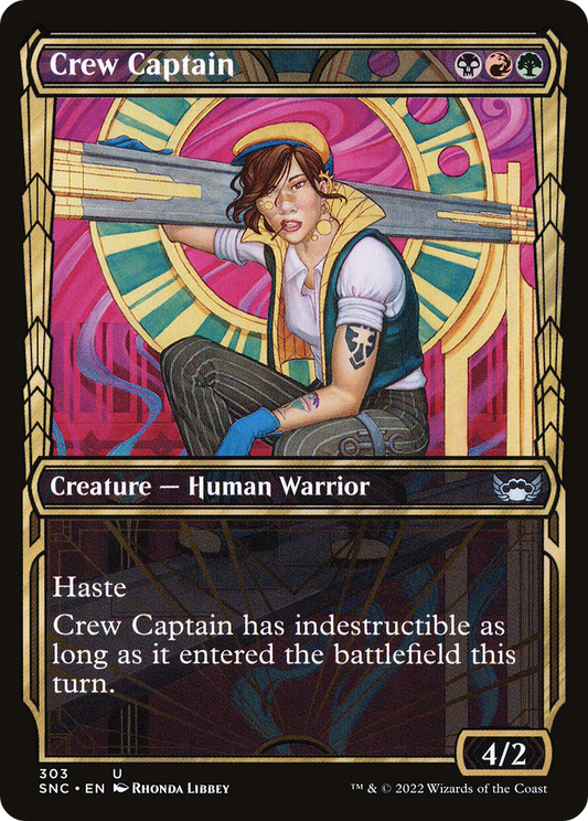 Crew Captain (Showcase Golden Age) [Streets of New Capenna] Foil
