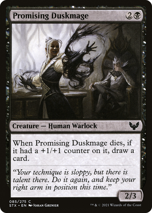 Promising Duskmage [Strixhaven: School of Mages] Foil