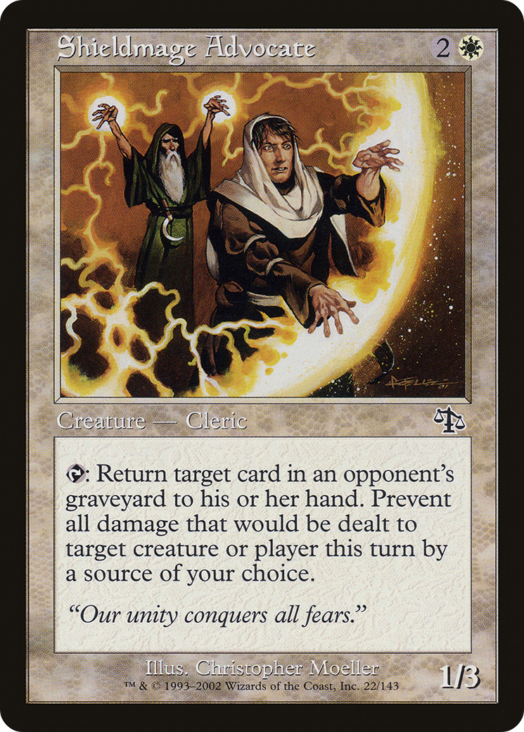 Shieldmage Advocate [Judgment] Foil