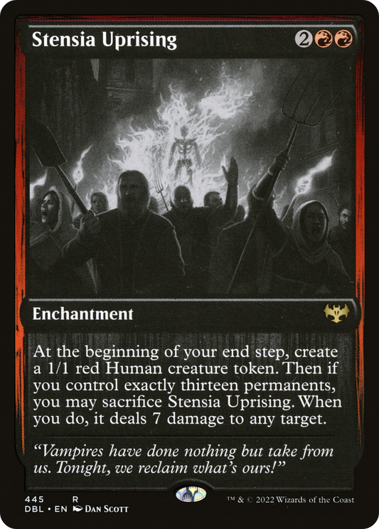Stensia Uprising [Innistrad: Double Feature] Foil