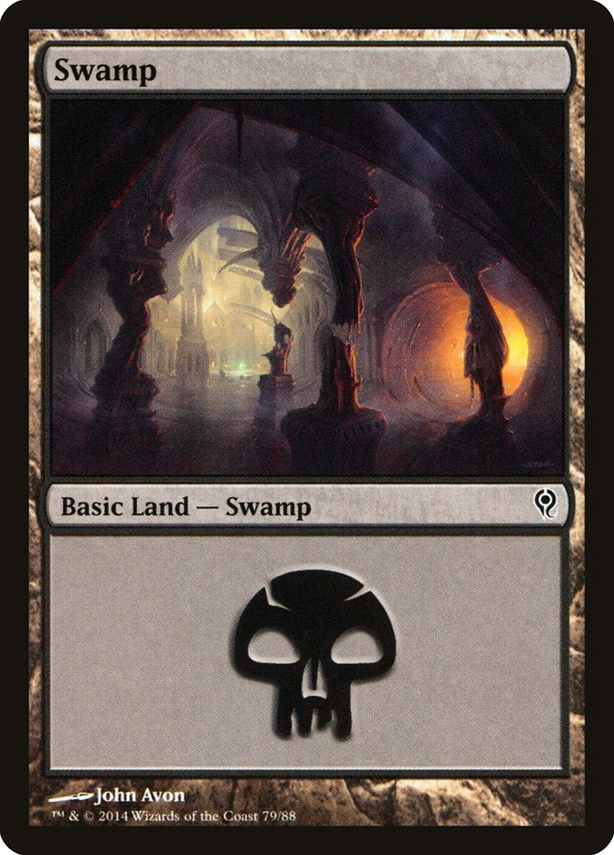 Swamp (79) [Duel Decks: Jace vs. Vraska] | Silver Goblin