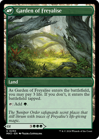 Disciple of Freyalise // Garden of Freyalise (250)