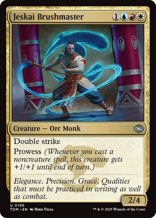 Jeskai Brushmaster (195) - Tarkir: Dragonstorm
