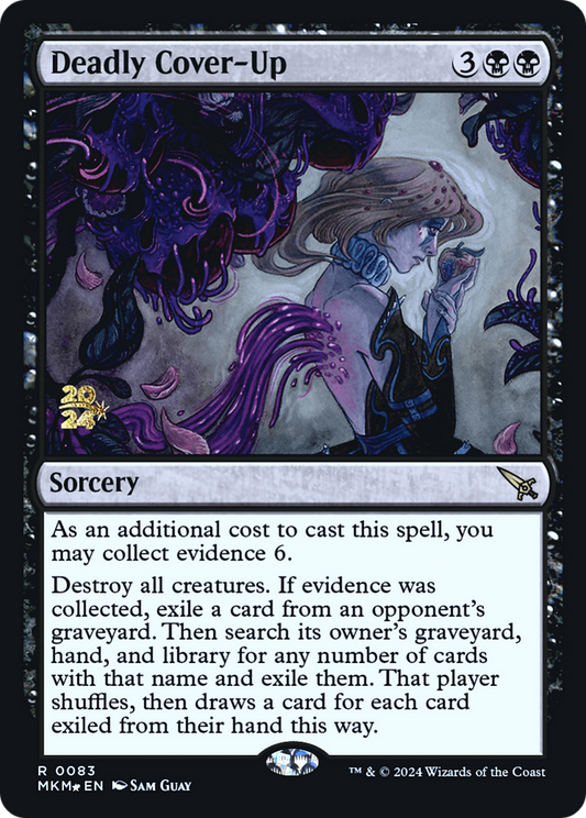 Deadly Cover-Up Foil (83S)