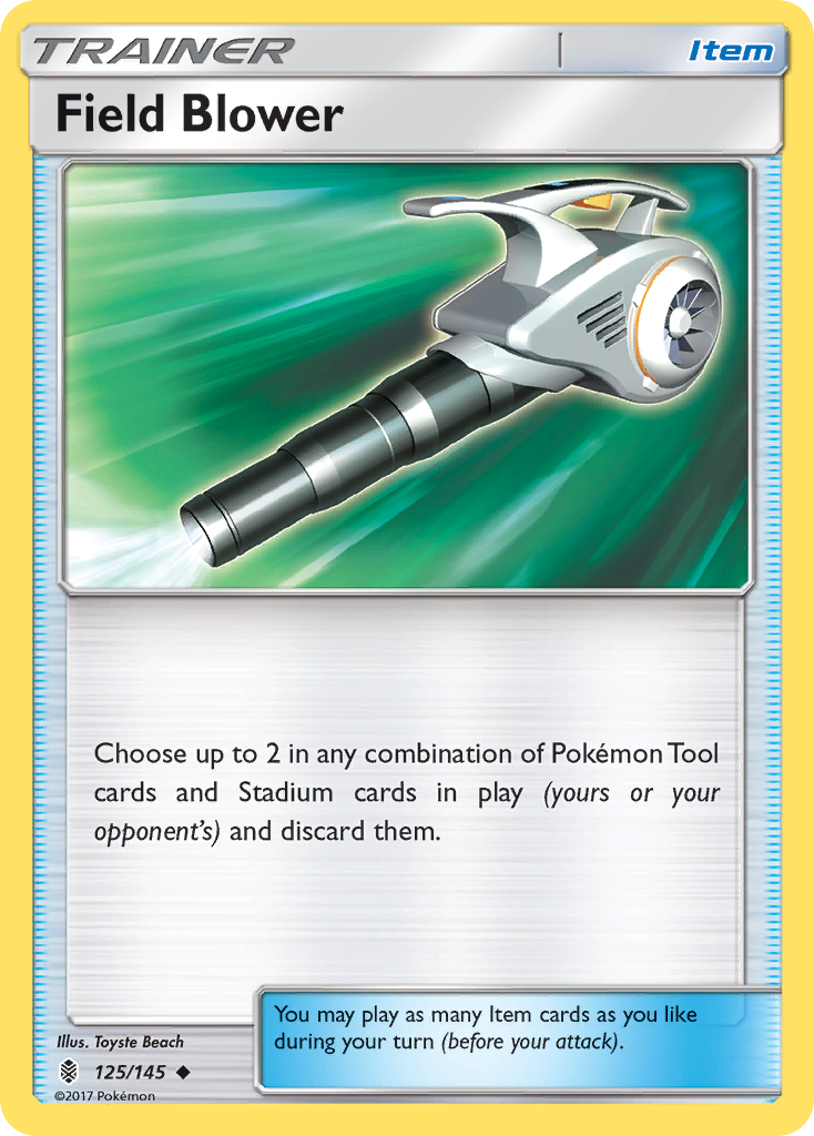 Field Blower (125/145) [Sun & Moon: Guardians Rising] | Silver Goblin