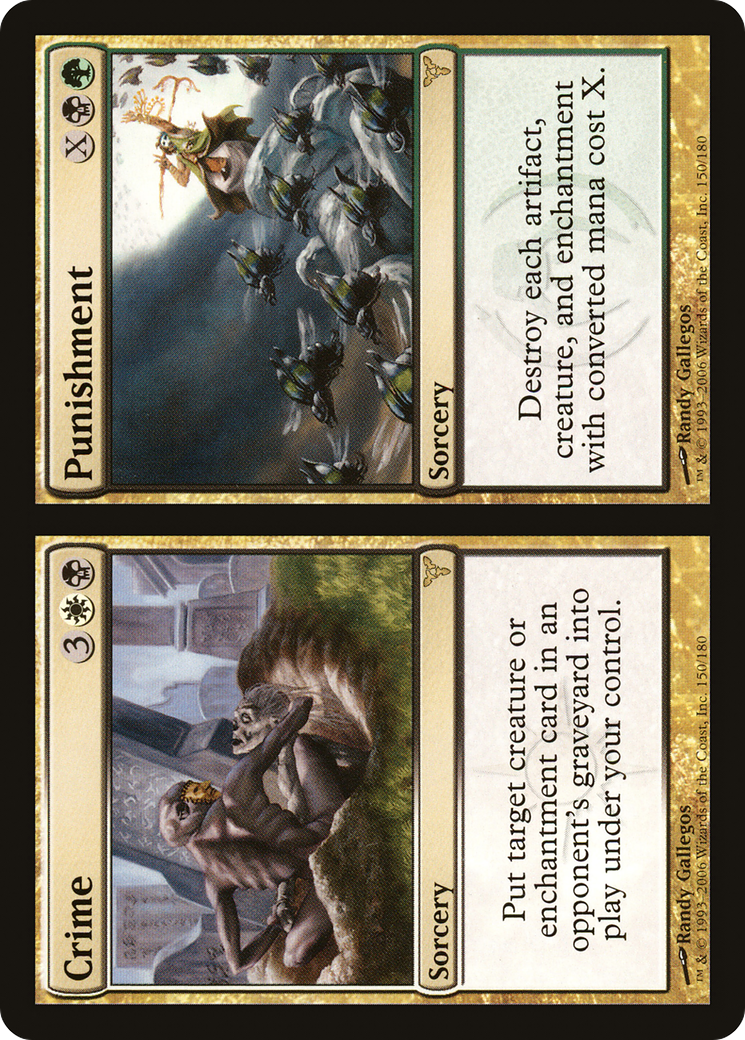 Crime // Punishment [Dissension] Foil