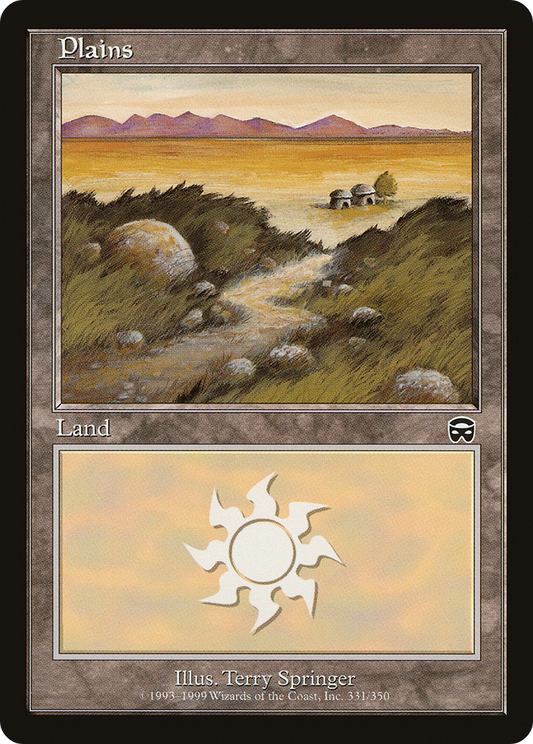 Plains (331) [Mercadian Masques] Foil