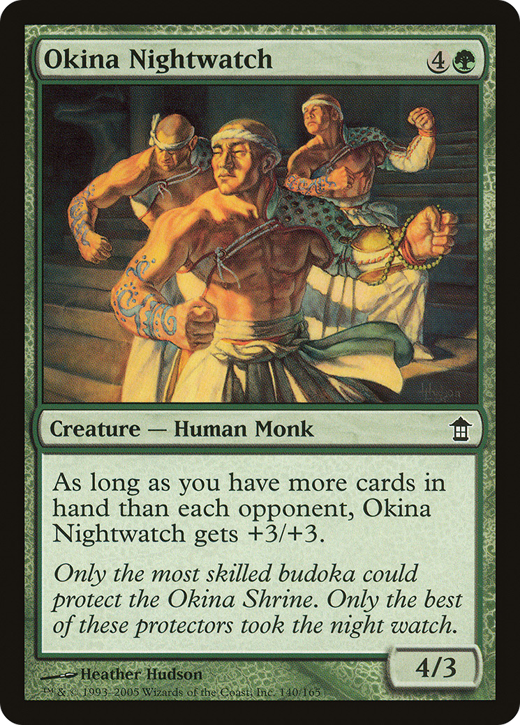Okina Nightwatch [Saviors of Kamigawa] Foil
