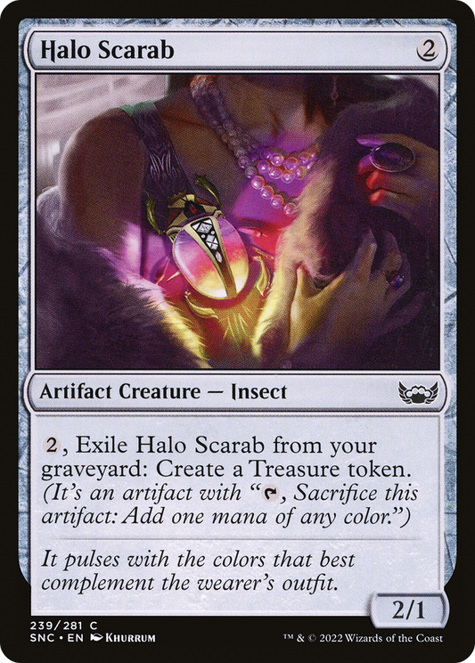 Halo Scarab [Streets of New Capenna] Foil