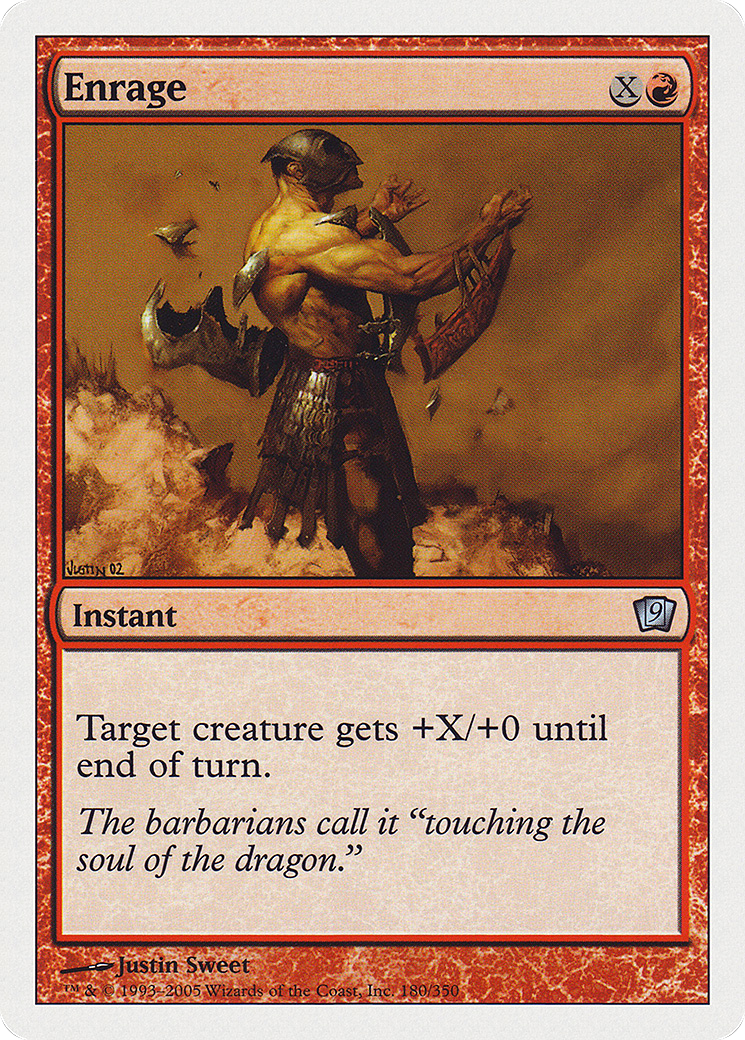 Enrage (180) Foil - Ninth Edition
