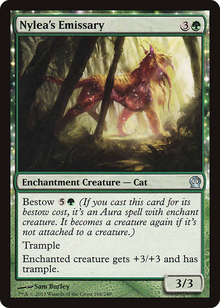 Nylea's Emissary [Theros] Foil