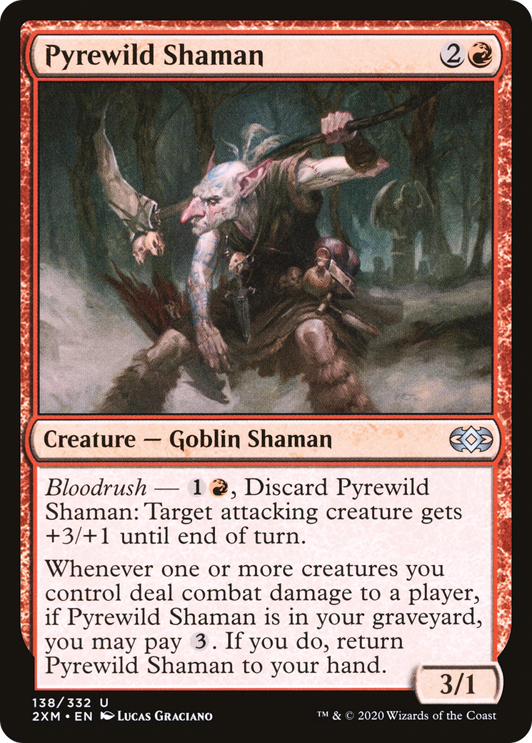 Pyrewild Shaman (138) Foil - Double Masters