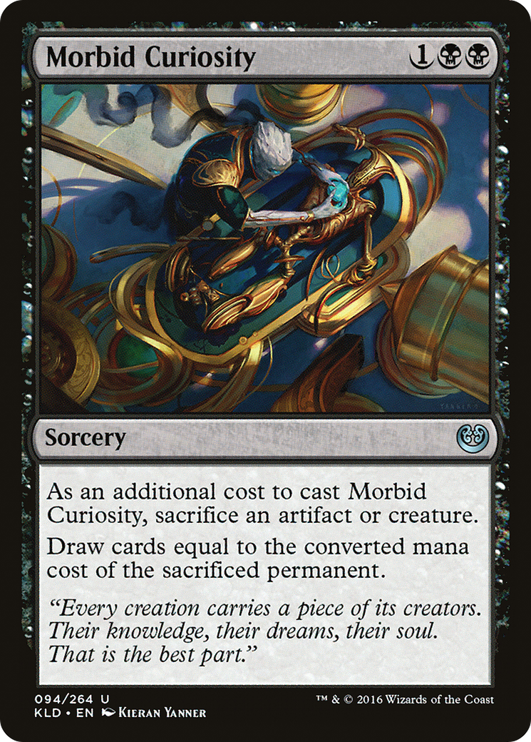 Morbid Curiosity [Kaladesh] | Silver Goblin