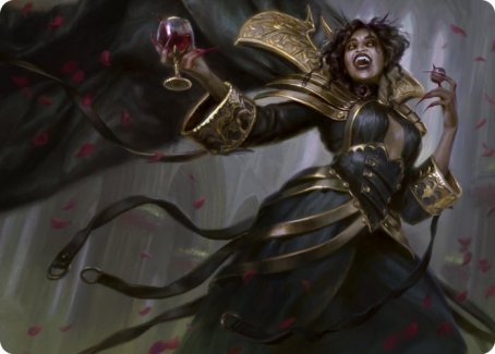 Bloodcrazed Socialite Art Card [Innistrad: Crimson Vow Art Series] | Silver Goblin