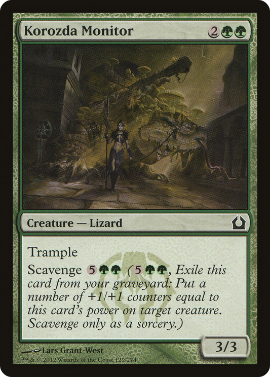 Korozda Monitor [Return to Ravnica] Foil