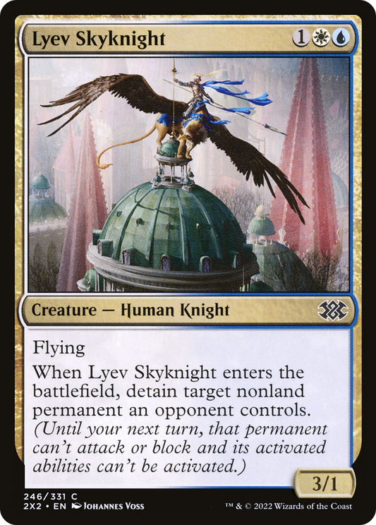 Lyev Skyknight [Double Masters 2022] Foil
