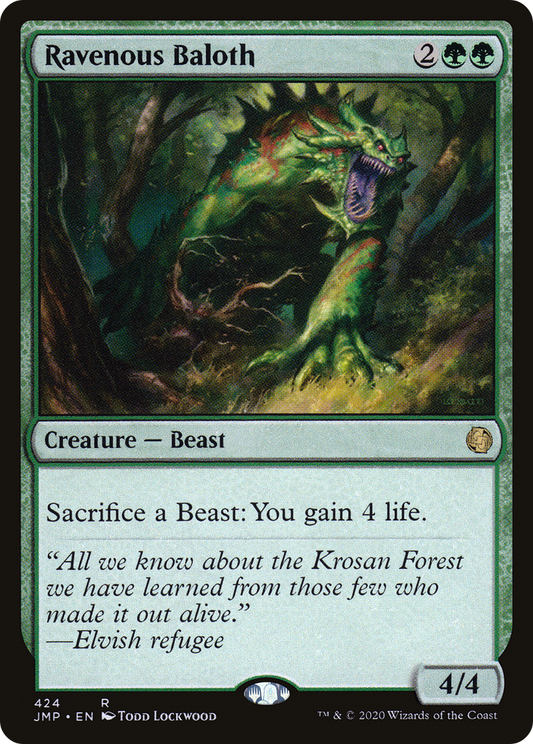 Ravenous Baloth [Jumpstart]