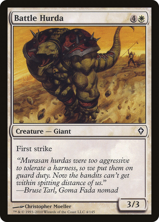 Battle Hurda [Worldwake] Foil