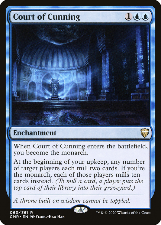 Court of Cunning [Commander Legends] Foil