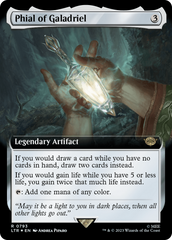 Phial of Galadriel (Extended Art) (Surge Foil) [The Lord of the Rings: Tales of Middle-Earth] | Silver Goblin