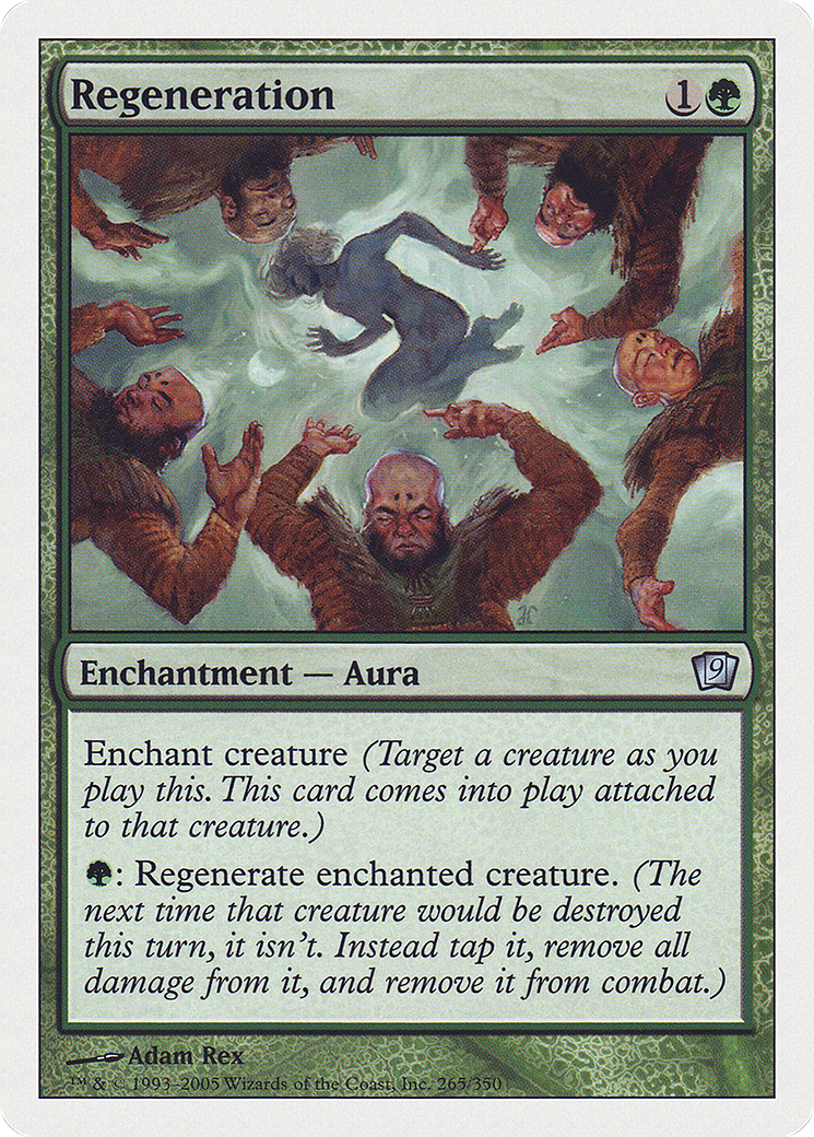 Regeneration (265) Foil - Ninth Edition