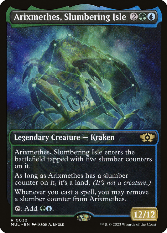 Arixmethes, Slumbering Isle [Multiverse Legends] Foil