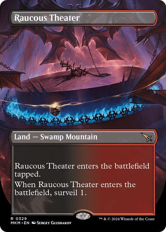 Raucous Theater (Borderless) [Murders at Karlov Manor] Foil