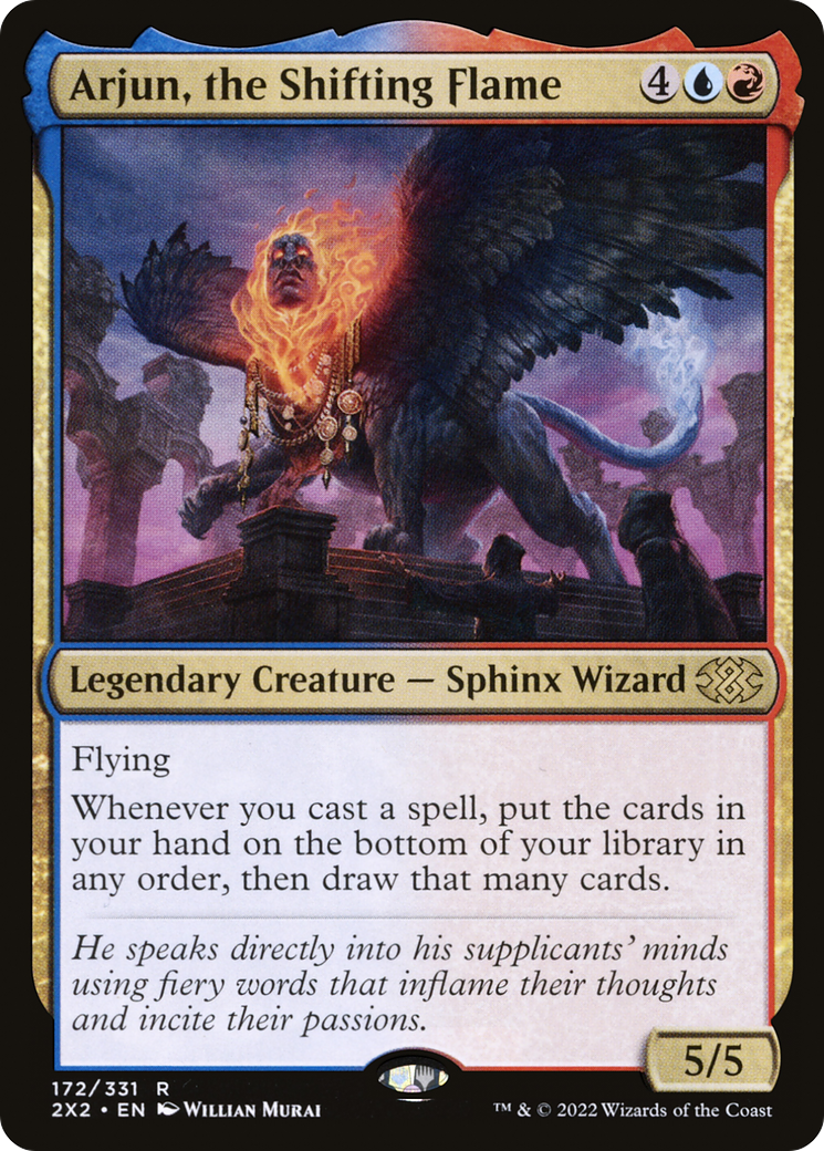 Arjun, the Shifting Flame [Double Masters 2022] | Silver Goblin