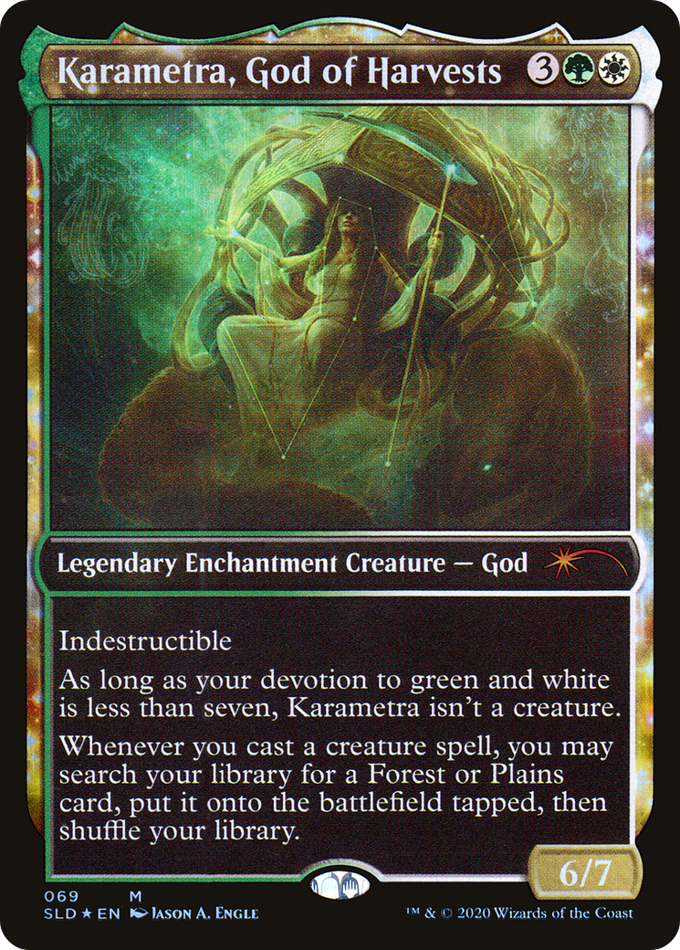 Karametra, God of Harvests (069) Foil - Secret Lair Drop