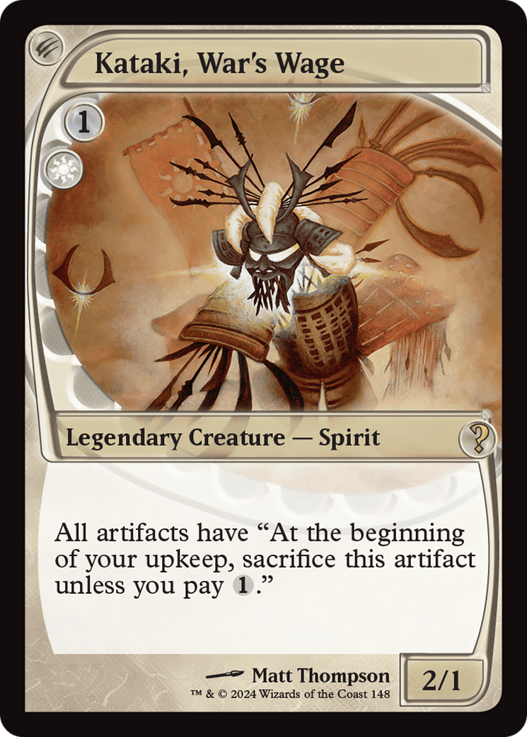 Kataki, War's Wage (Future Sight) (148) Foil - Mystery Booster 2