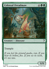 Colossal Dreadmaw (White Border) [Mystery Booster 2] | Silver Goblin