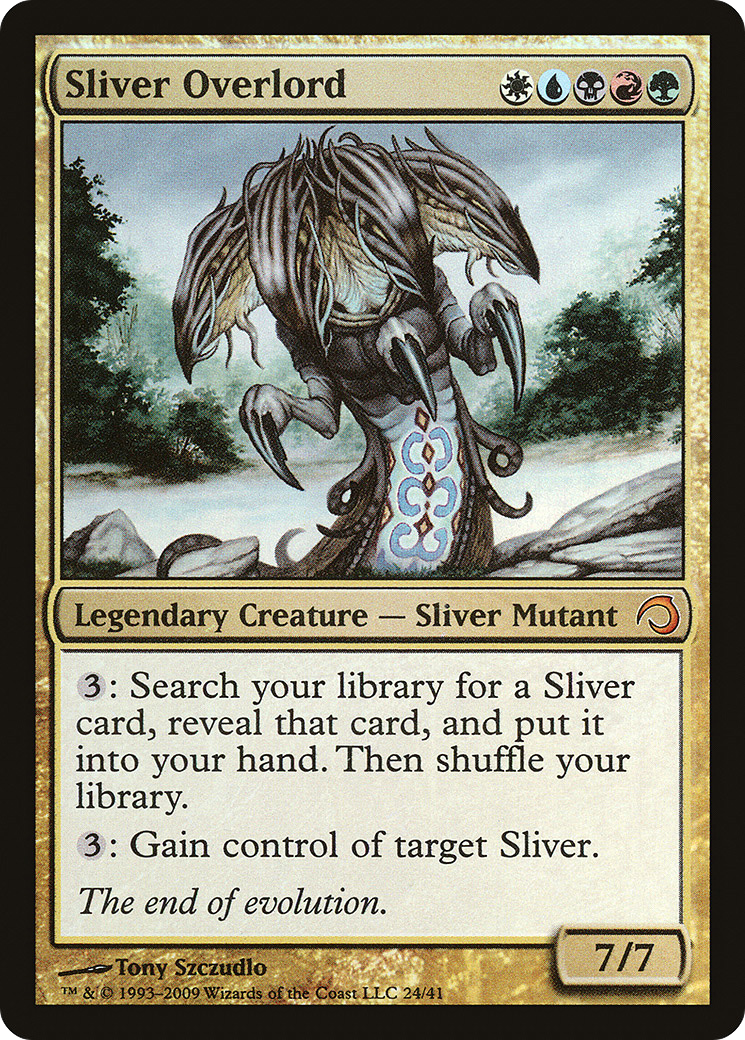 Sliver Overlord [Premium Deck Series: Slivers] | Silver Goblin