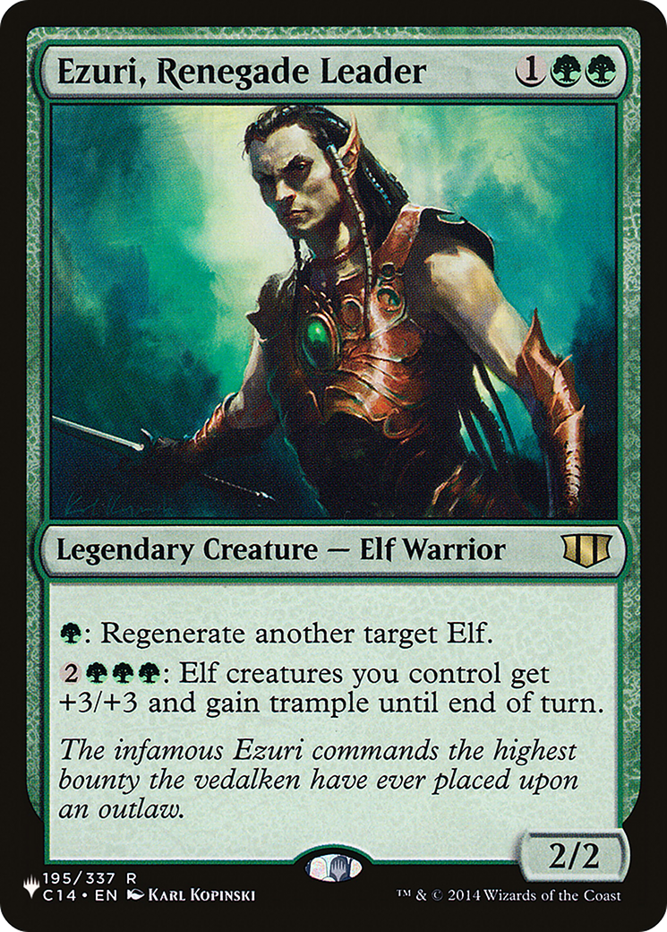 Ezuri, Renegade Leader [The List] | Silver Goblin