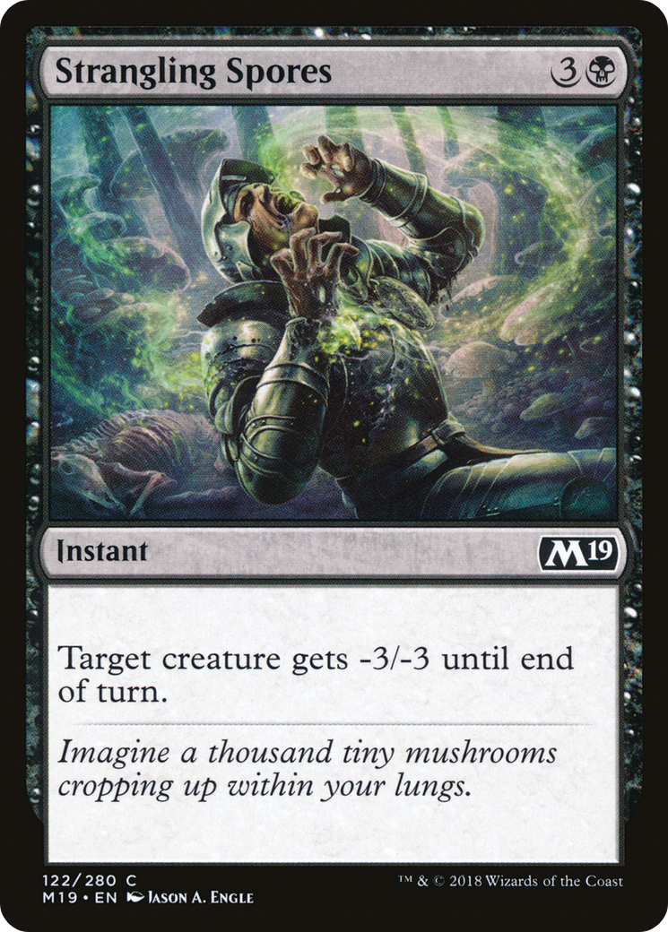 Strangling Spores [Core Set 2019] Foil