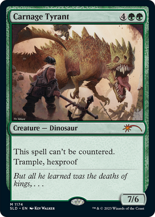 Carnage Tyrant (1174) Foil - Secret Lair Drop