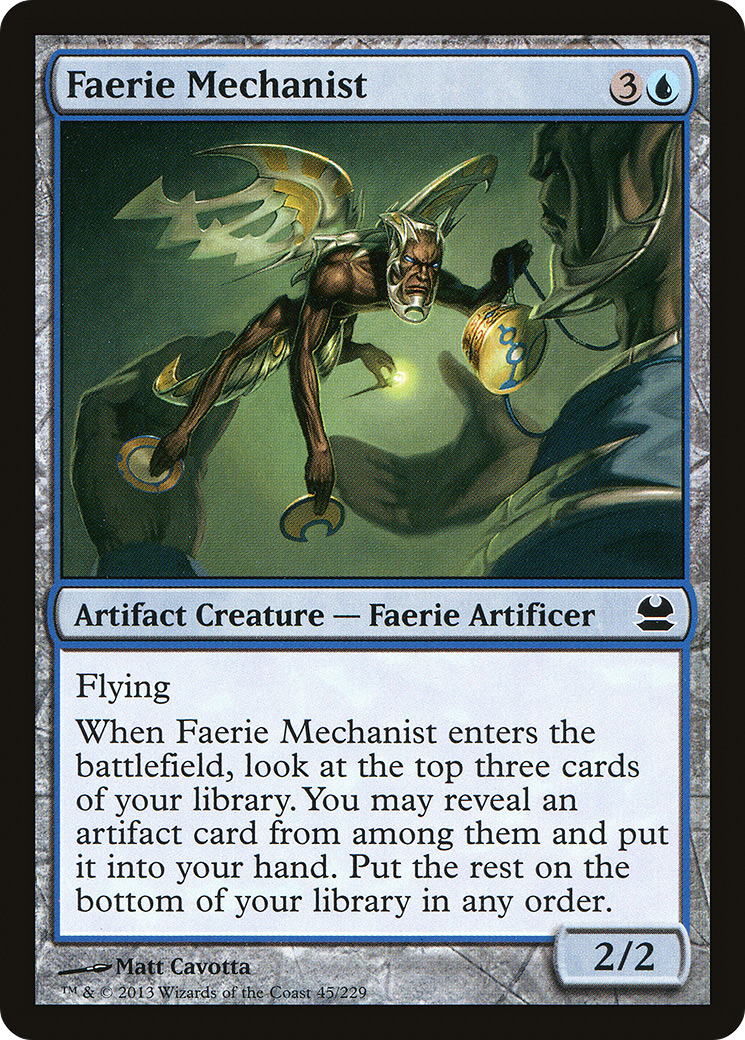 Faerie Mechanist [Modern Masters] Foil