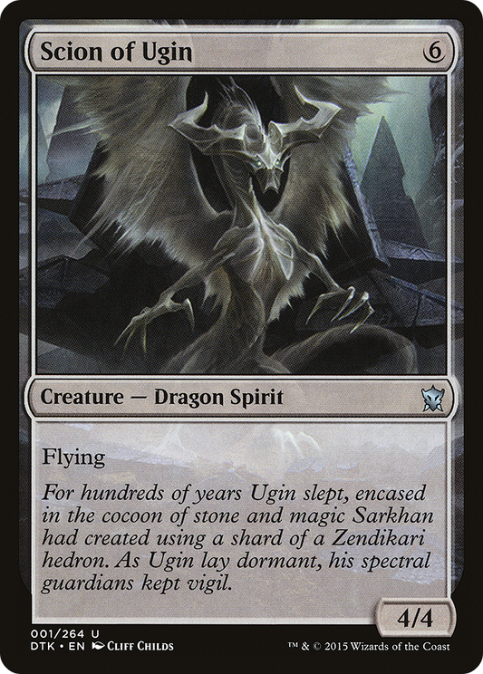 Scion of Ugin [Dragons of Tarkir] Foil