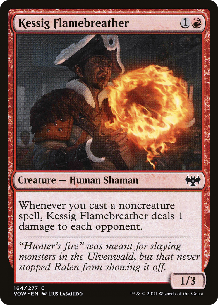 Kessig Flamebreather [Innistrad: Crimson Vow] Foil
