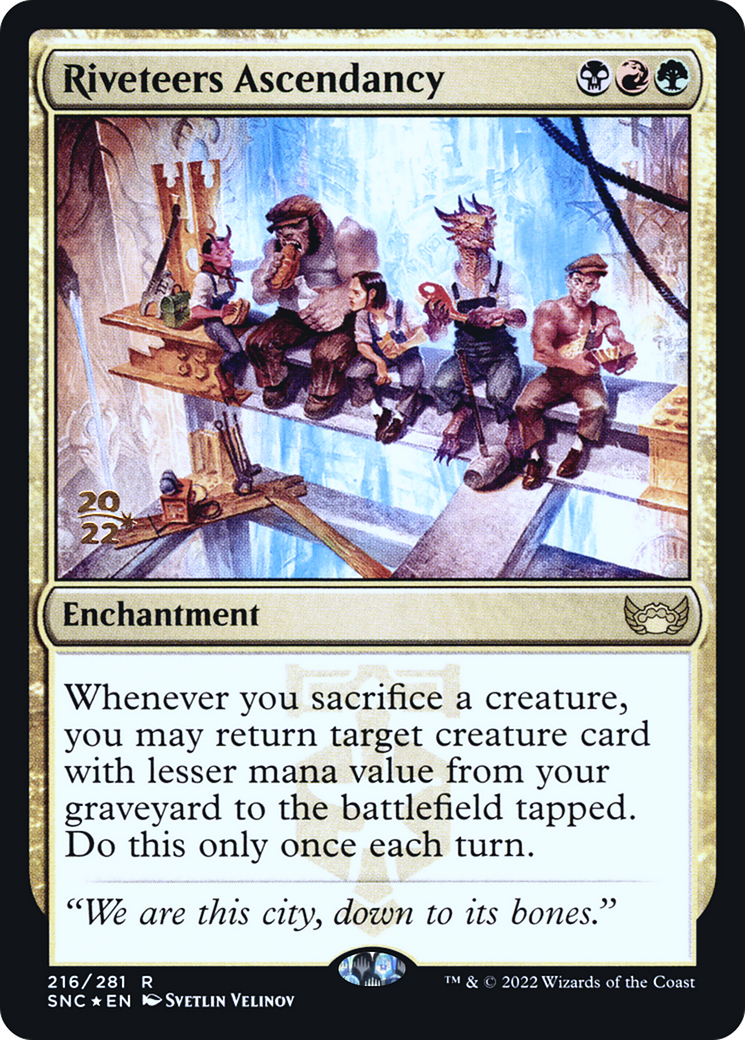 Riveteers Ascendancy [Streets of New Capenna Prerelease Promos] | Silver Goblin