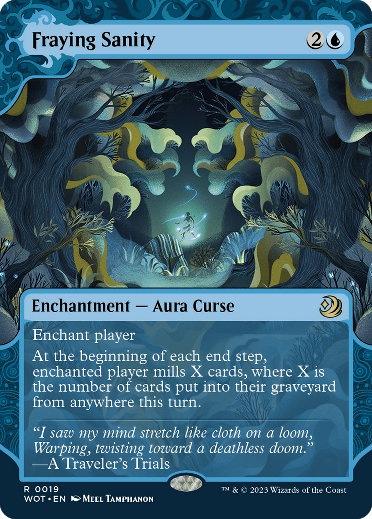Fraying Sanity [Wilds of Eldraine: Enchanting Tales] Foil