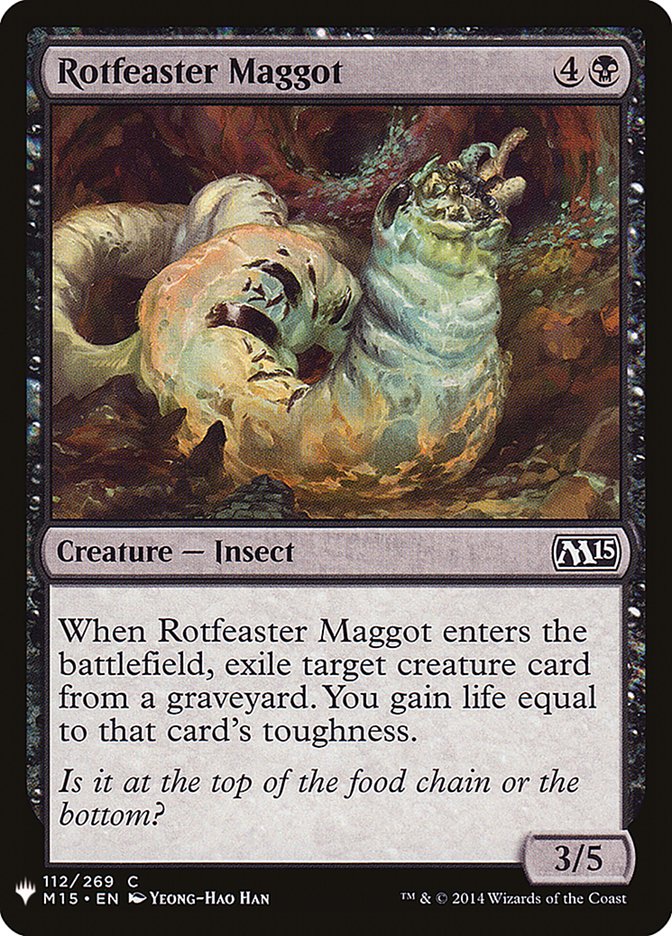 Rotfeaster Maggot [Mystery Booster] | Silver Goblin