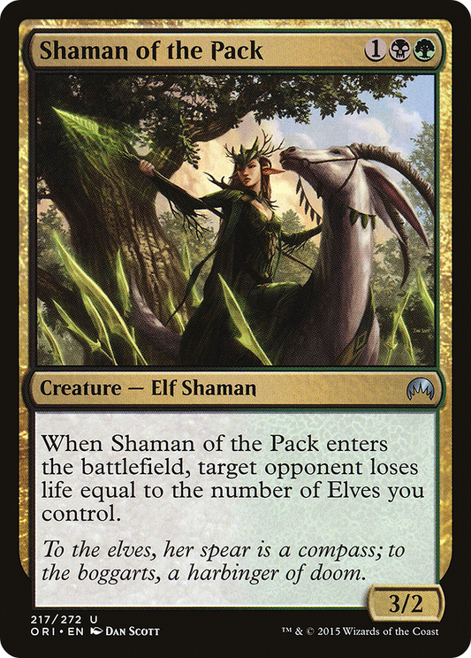 Shaman of the Pack [Magic Origins] Foil