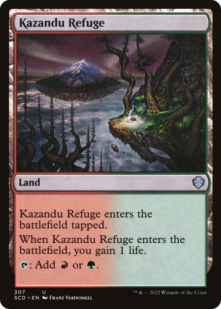 Kazandu Refuge (307) - Starter Commander Decks