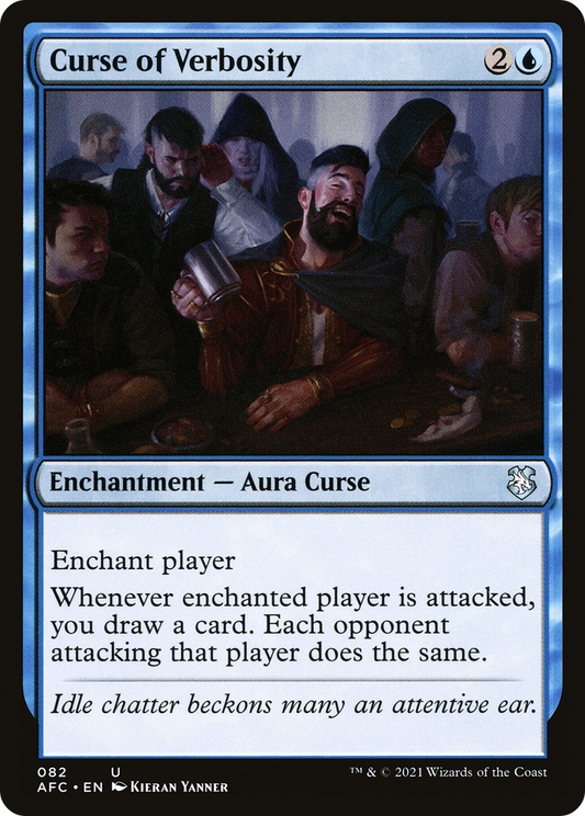 Curse of Verbosity [Dungeons & Dragons: Adventures in the Forgotten Realms Commander]