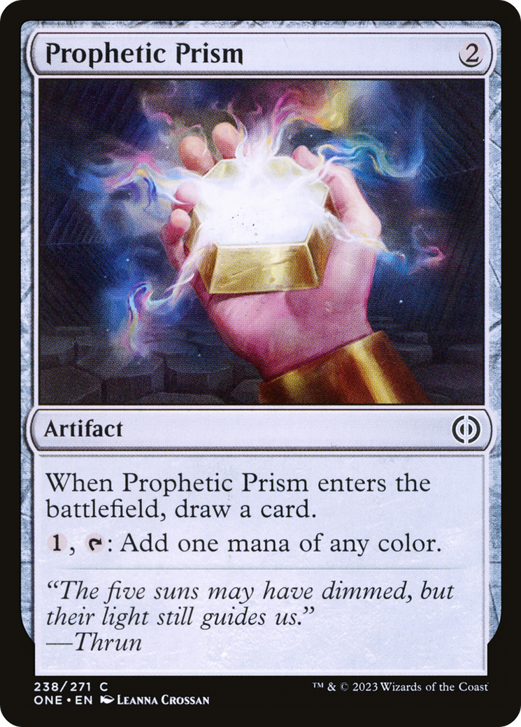 Prophetic Prism [Phyrexia: All Will Be One] Foil